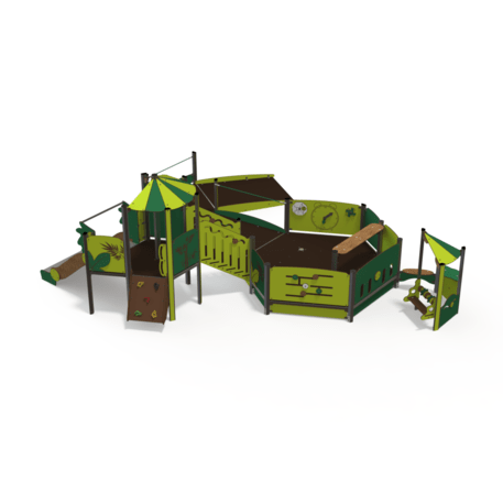 Žaidimų aikštelių kompleksas vaikams nuo 2 metų amžiaus – kolekcija 'MINI / MBG-2229-MI 09-2019-T01'