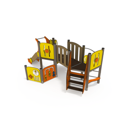 Žaidimų aikštelių kompleksas vaikams nuo 2 metų amžiaus – kolekcija 'MINI / MBG-2293_MI 09-2082-T05'