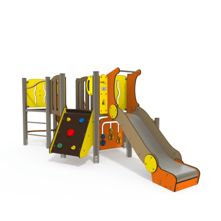 Žaidimų aikštelių kompleksas vaikams nuo 2 metų amžiaus – kolekcija 'MINI / MBG-2293_MI 09-2082-T05'