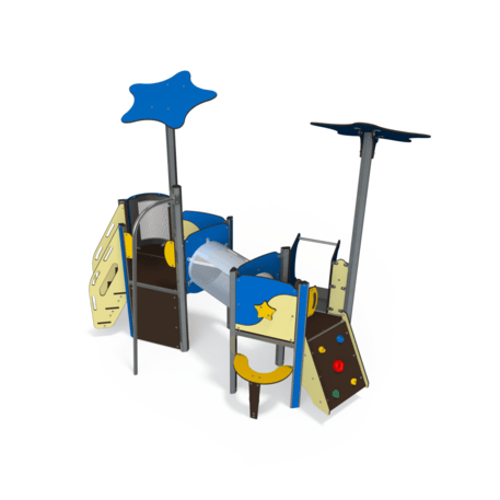 Žaidimų aikštelių kompleksas vaikams nuo 2 metų amžiaus – kolekcija 'MINI / MBG-2232_MI 09-2024-F14'