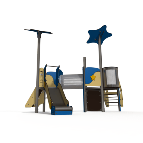 Žaidimų aikštelių kompleksas vaikams nuo 2 metų amžiaus – kolekcija 'MINI / MBG-2232_MI 09-2024-F14'