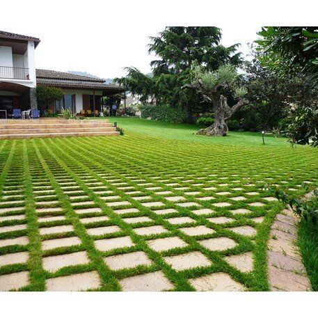 Betoninė ažūrinė trinkelė, plytelė 'Toksana® Green'