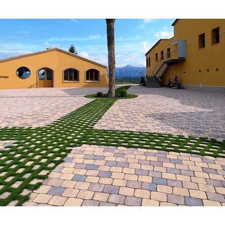 Betoninė ažūrinė trinkelė, plytelė 'Toksana® Green'