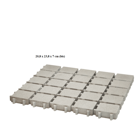 Betoninė ažūrinė trinkelė, plytelė 'Toksana® Green'