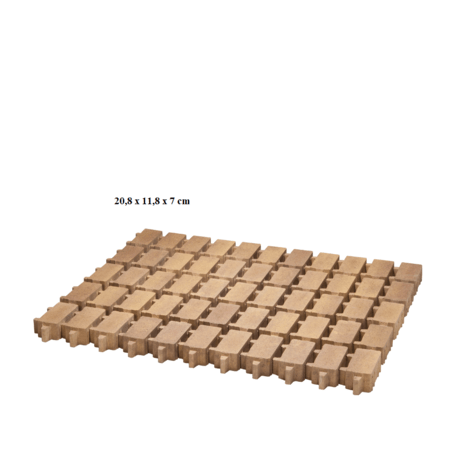 Betoninė ažūrinė trinkelė, plytelė 'Toksana® Green'