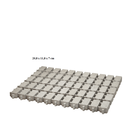 Betoninė ažūrinė trinkelė, plytelė 'Toksana® Green'