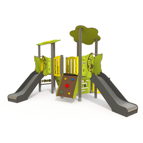 Žaidimų aikštelių kompleksas vaikams nuo 2 metų amžiaus – kolekcija 'MINI / MBG-2240_MI 09-2032-T01'