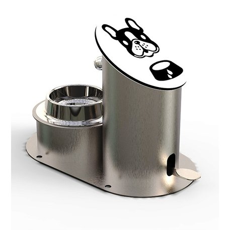 Geriamojo vandens kolonėlė su gertuve augintiniams 'Urbanista CN'