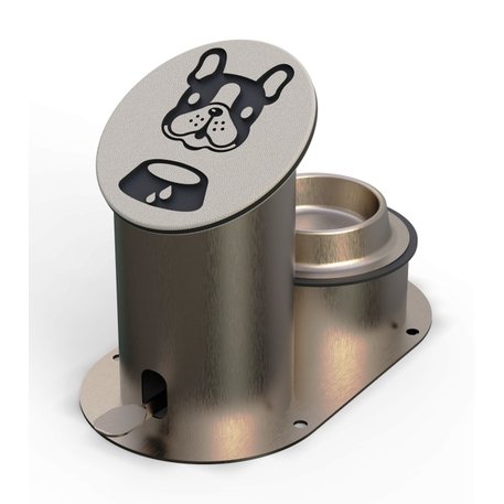 Geriamojo vandens kolonėlė su gertuve augintiniams 'Urbanista CN'