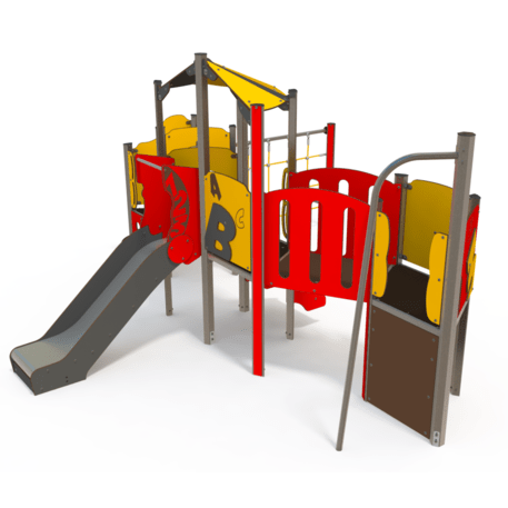 Žaidimų aikštelių kompleksas vaikams nuo 2 metų amžiaus – kolekcija 'MINI / MBG-2315_MI 09-3005-N99'