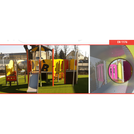 Žaidimų aikštelių kompleksas vaikams nuo 2 metų amžiaus – kolekcija 'MINI / MBG-2315_MI 09-3005-N99'