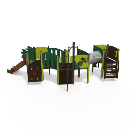 Žaidimų aikštelių kompleksas vaikams nuo 2 metų amžiaus – kolekcija 'MINI / MBG-2324_MI 09-3013-T01'