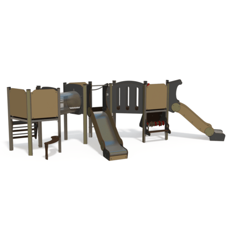Žaidimų aikštelių kompleksas vaikams nuo 2 metų amžiaus – kolekcija 'MINI / MBG-2334_MI 09-3021-T01'