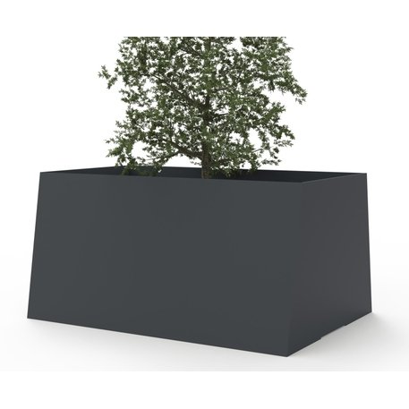Metalinis lauko vazonas (gėlinė) 'Planter Urbano /100x70xH/50cm'