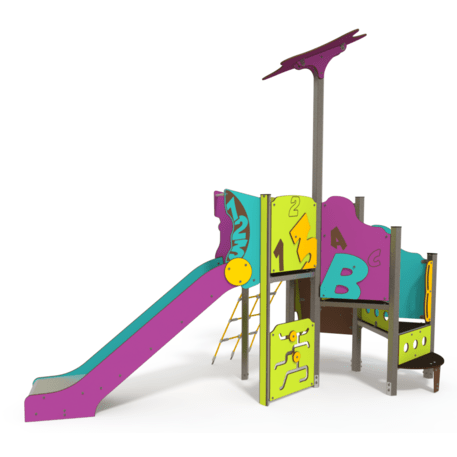 Žaidimų aikštelių kompleksas vaikams nuo 2 iki 10 metų amžiaus – kolekcija 'MAXI / MBG-2361_MA 12-1011-T03'