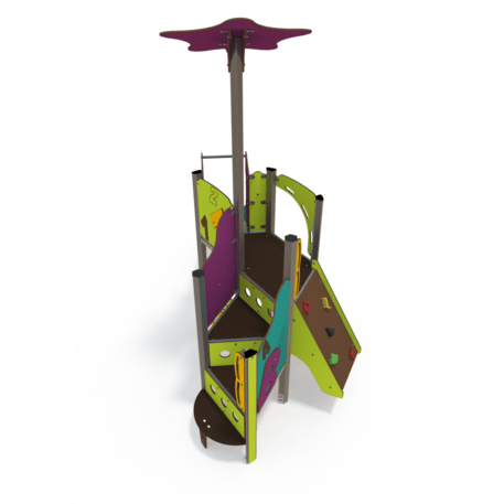 Žaidimų aikštelių kompleksas vaikams nuo 2 iki 10 metų amžiaus – kolekcija 'MAXI / MBG-2361_MA 12-1011-T03'