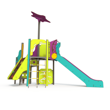 Žaidimų aikštelių kompleksas vaikams nuo 2 iki 10 metų amžiaus – kolekcija 'MAXI / MBG-2361_MA 12-1011-T03'