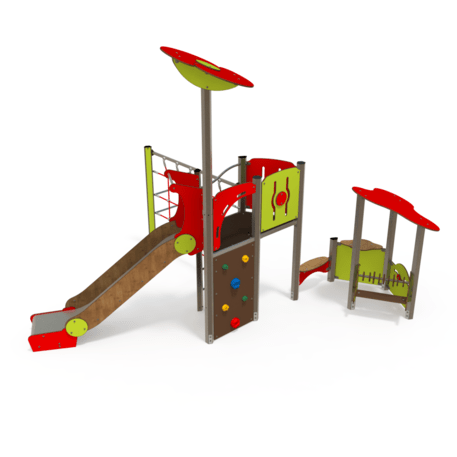 Žaidimų aikštelių kompleksas vaikams nuo 2 iki 10 metų amžiaus – kolekcija 'MAXI / MBG-2371_MA 12-1036-I99'