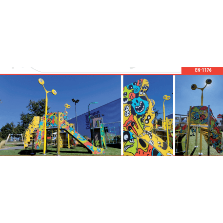 Žaidimų aikštelių kompleksas vaikams nuo 2 iki 10 metų amžiaus – kolekcija 'MAXI / MBG-2392_MA 12-2006-AB22'