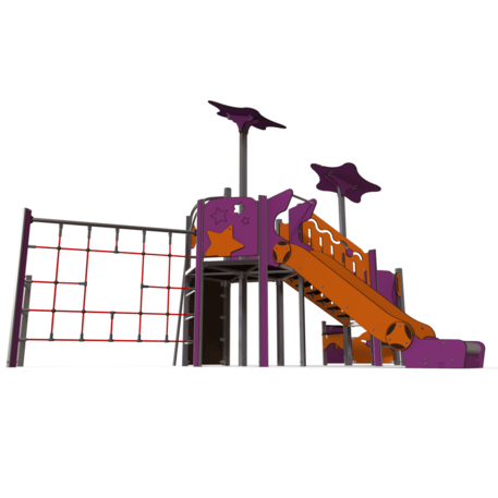 Žaidimų aikštelių kompleksas vaikams nuo 2 iki 10 metų amžiaus – kolekcija 'MAXI / MBG-2402_MA 12-2011-O18'