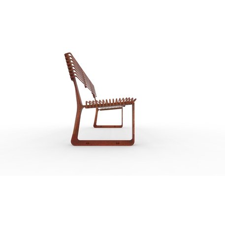 Metalinis suoliukas su atlošu 'Exclusive / STF/27-04-15/MDL'