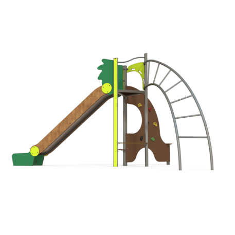 Spielplatzkomplex für Kinder von 2 bis 12 Jahren – Kollektion 'MEGA / MBG-2528_ME 18-1019-P15'