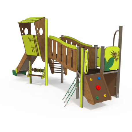 Complesso per parco giochi per bambini dai 2 anni – collezione 'MAXI / MBG-2417_MA 12-2063-P15'