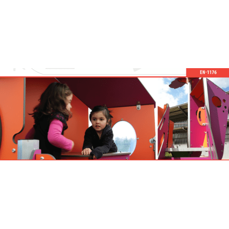 Complesso per parco giochi per bambini dai 2 anni – collezione 'MAXI / MBG-2417_MA 12-2063-P15'