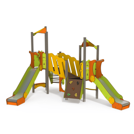Complesso per parco giochi per bambini dai 2 anni – collezione 'MAXI / MBG-2422_MA 12-2069-E99'
