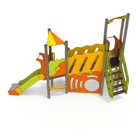 Complesso per parco giochi per bambini dai 2 anni – collezione 'MAXI / MBG-2422_MA 12-2069-E99'