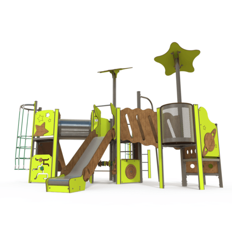 Spielplatzkomplex für Kinder ab 2 Jahren – Kollektion 'MAXI / MBG-2458_MA 12-3004-O15'