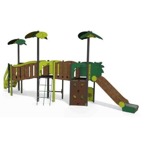 Bērnu rotaļu laukuma komplekss no 2 gadu vecuma – kolekcija 'MAXI / MBG-2473_MA 12-3043-P15'