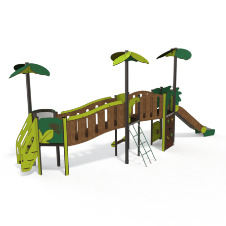 Bērnu rotaļu laukuma komplekss no 2 gadu vecuma – kolekcija 'MAXI / MBG-2473_MA 12-3043-P15'