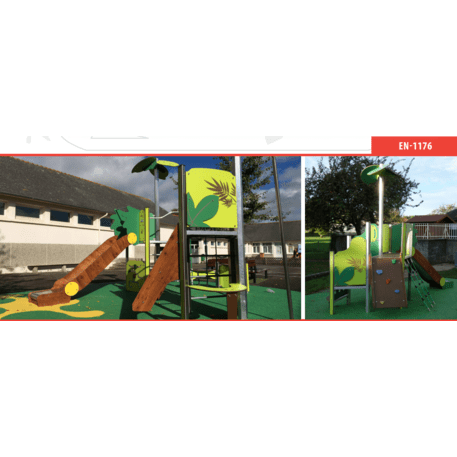 Bērnu rotaļu laukuma komplekss no 2 gadu vecuma – kolekcija 'MAXI / MBG-2473_MA 12-3043-P15'