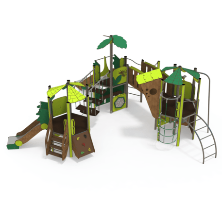 Žaidimų aikštelių kompleksas vaikams nuo 2 iki 10 metų amžiaus – kolekcija 'MAXI / MBG-2483_MA 12-3049-T01'