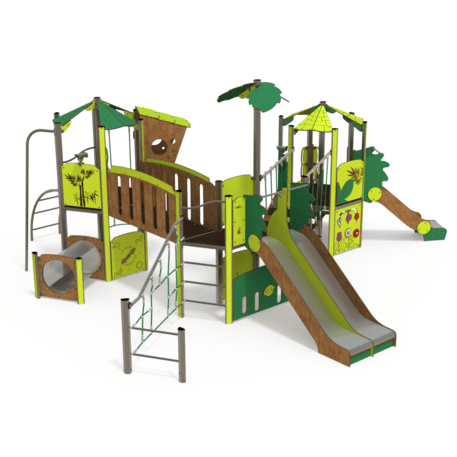 Žaidimų aikštelių kompleksas vaikams nuo 2 iki 10 metų amžiaus – kolekcija 'MAXI / MBG-2483_MA 12-3049-T01'