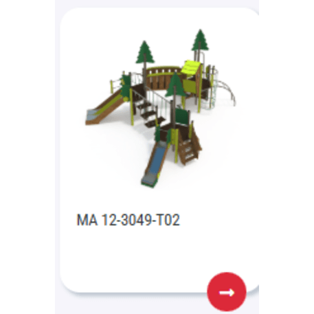Žaidimų aikštelių kompleksas vaikams nuo 2 iki 10 metų amžiaus – kolekcija 'MAXI / MBG-2483_MA 12-3049-T01'