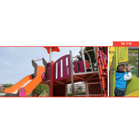 Kompleks placu zabaw dla dzieci od 2. roku życia – kolekcja 'MAXI / MBG-2509_MA 12-5005-T02'