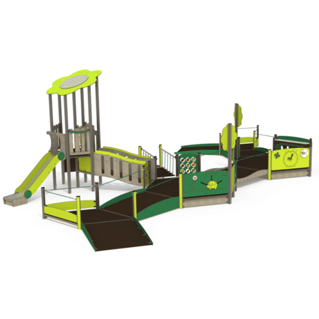 Spielplatzkomplex für Kinder ab 2 Jahren – Kollektion 'MAXI / MBG-2518_MA 12-5008-A15'