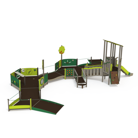 Spielplatzkomplex für Kinder ab 2 Jahren – Kollektion 'MAXI / MBG-2518_MA 12-5008-A15'