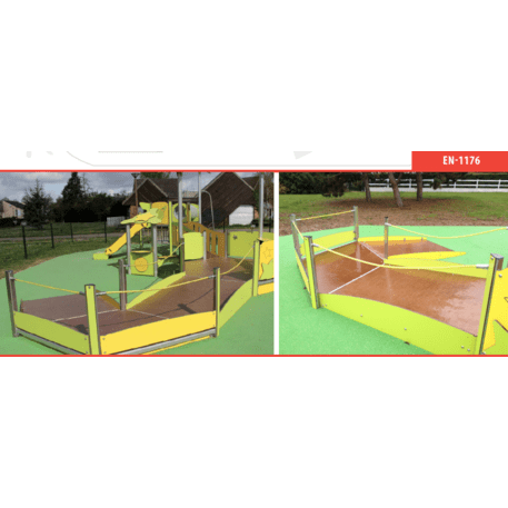 Spielplatzkomplex für Kinder ab 2 Jahren – Kollektion 'MAXI / MBG-2518_MA 12-5008-A15'