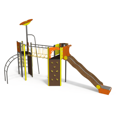 Žaidimų aikštelių kompleksas vaikams nuo 2 iki 12 metų amžiaus – kolekcija 'MEGA / MBG-2552_ME 18-2030-I99'