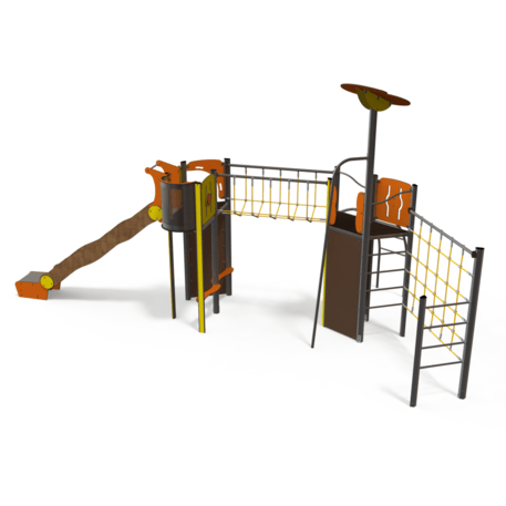 Žaidimų aikštelių kompleksas vaikams nuo 2 iki 12 metų amžiaus – kolekcija 'MEGA / MBG-2552_ME 18-2030-I99'