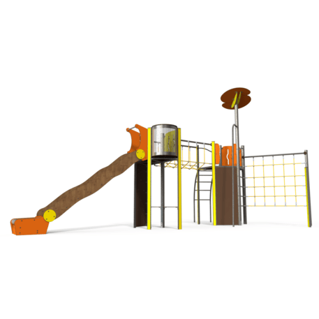 Žaidimų aikštelių kompleksas vaikams nuo 2 iki 12 metų amžiaus – kolekcija 'MEGA / MBG-2552_ME 18-2030-I99'