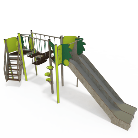 Žaidimų aikštelių kompleksas vaikams nuo 2 iki 12 metų amžiaus – kolekcija 'MEGA / MBG-2562_ME 18-2037-P99'