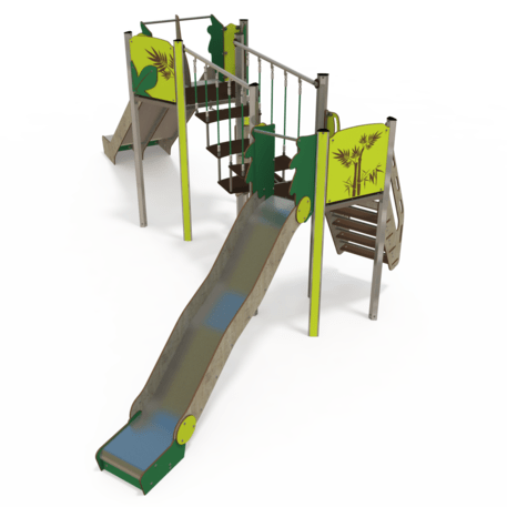 Žaidimų aikštelių kompleksas vaikams nuo 2 iki 12 metų amžiaus – kolekcija 'MEGA / MBG-2562_ME 18-2037-P99'