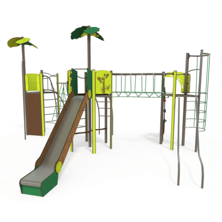 Žaidimų aikštelių kompleksas vaikams nuo 2 iki 12 metų amžiaus – kolekcija 'MEGA / MBG-2571_ME 18-3009-P15'