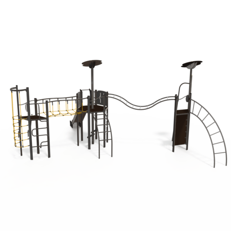 Žaidimų aikštelių kompleksas vaikams nuo 2 iki 12 metų amžiaus – kolekcija 'MEGA / MBG-2581_ME 18-3026-I99'