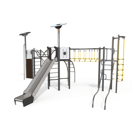 Žaidimų aikštelių kompleksas vaikams nuo 2 iki 12 metų amžiaus – kolekcija 'MEGA / MBG-2581_ME 18-3026-I99'