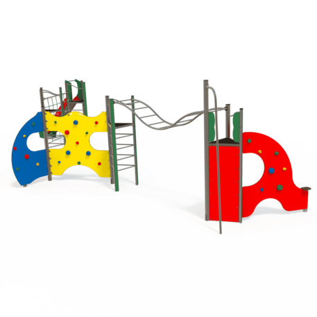 Žaidimų aikštelių kompleksas vaikams nuo 2 iki 12 metų amžiaus – kolekcija 'MEGA / MBG-2622_ME 18-4029-I99'